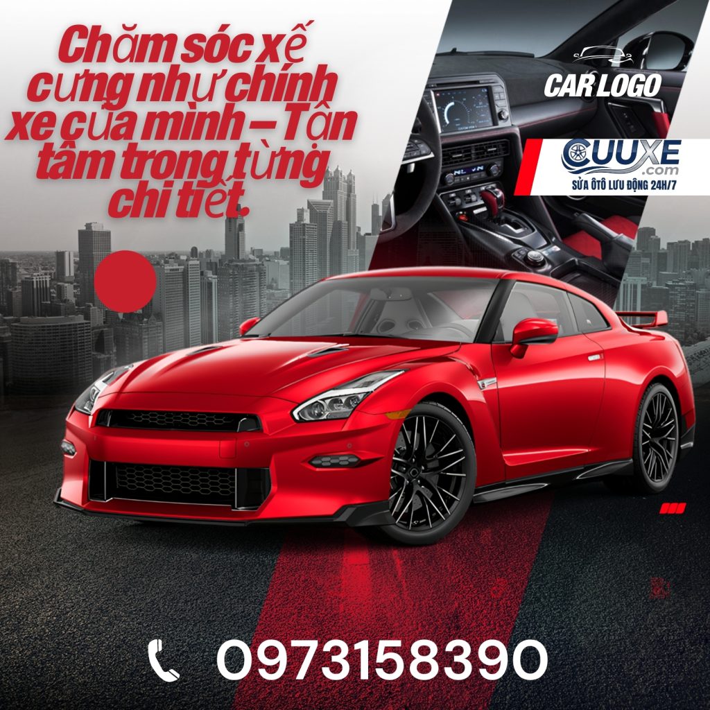 📋 QUY TRÌNH SỬA XE LƯU ĐỘNG CHUYÊN NGHIỆP TẠI CUUXE.COM