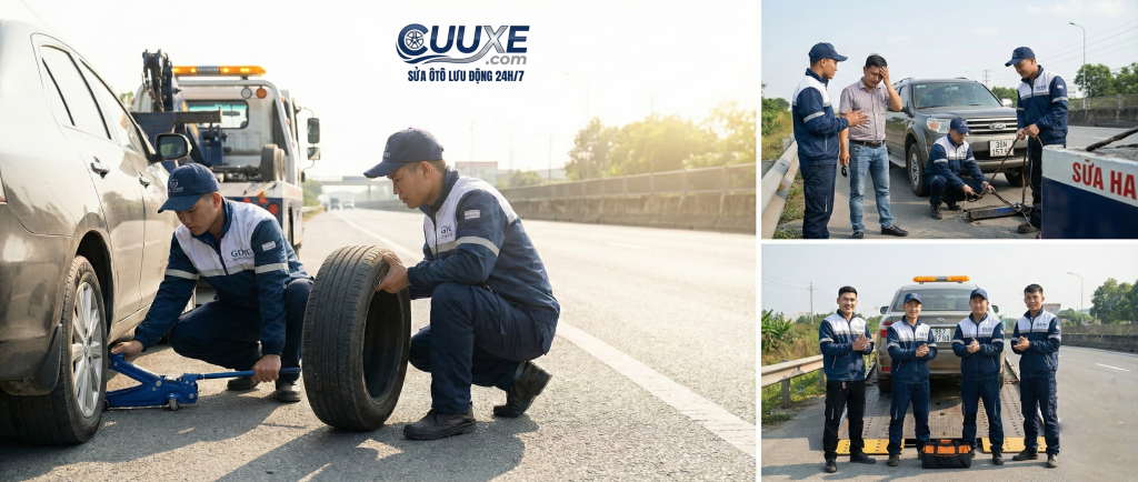 Sửa chữa lưu động Xử lý lỗi kỹ thuật nhỏ tại chỗ